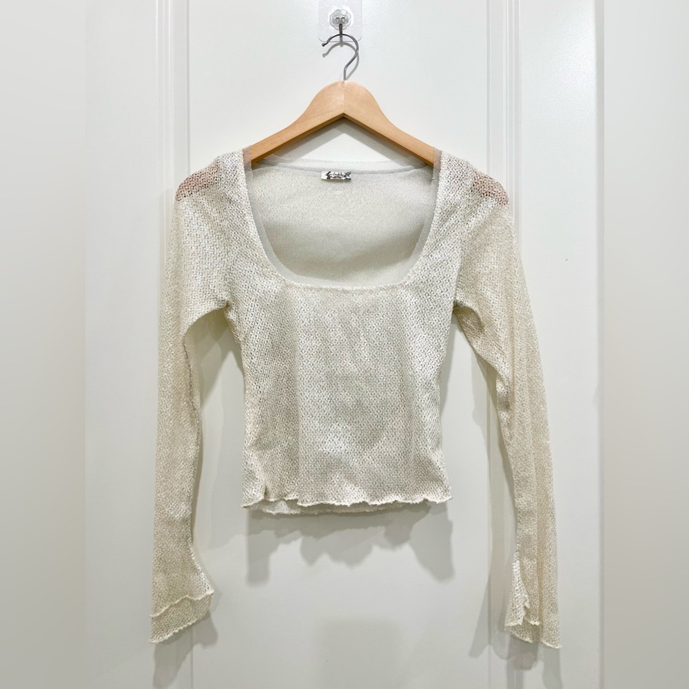 FREE PEOPLE Intimately Late Night Disco Layering Top - Picture 2 of 9